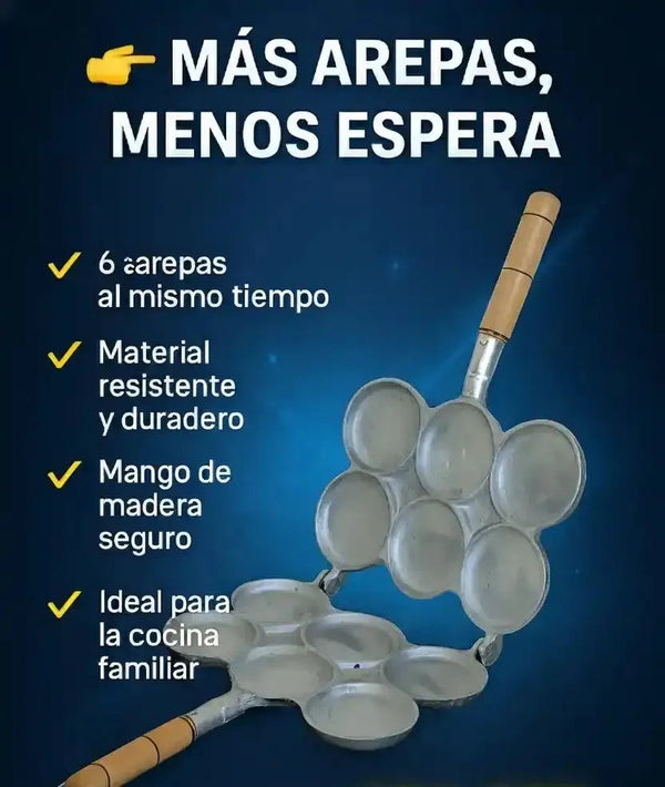 Arepera Rápida de Cocción Fácil